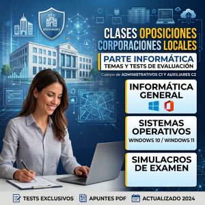 TODA LA INFORMÁTICA C1 Y C2 CORPORACIONES LOCALES